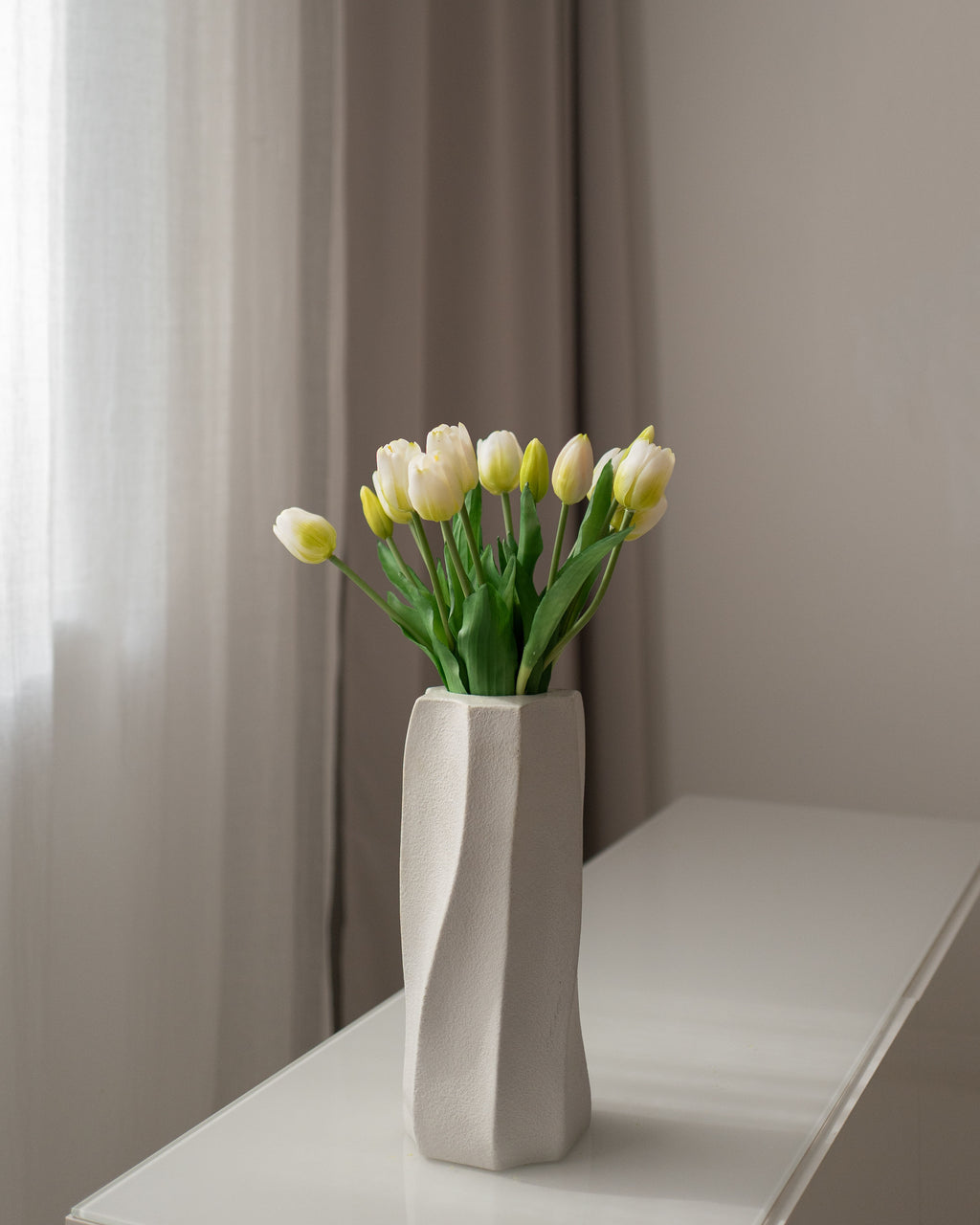 White Tulips